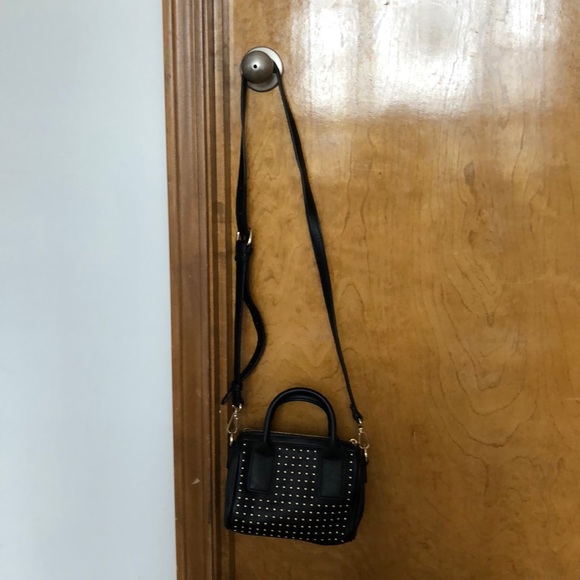 Cute black studded crossbody - Picture 2 of 4